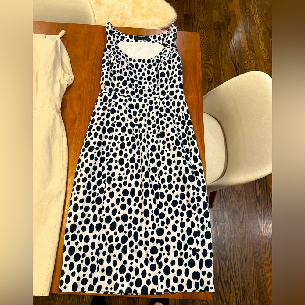 Club Monaco Black  Polka Dot Dress
